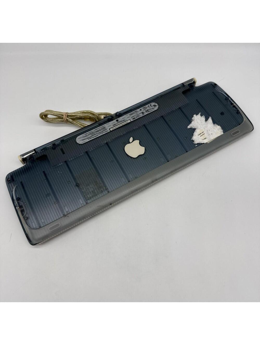 Apple M2452 USB Wired Keyboard - Silver / Grey Tested And Working